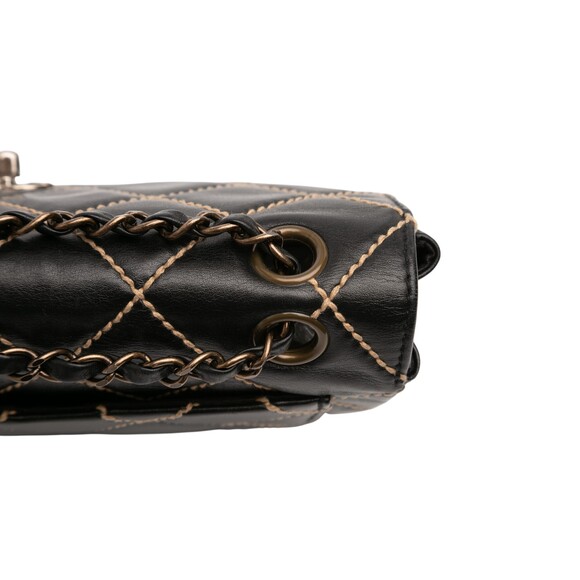 Pre-Loved Chanel CC Wild Stitch Lambskin Flap - Picture 10 of 11